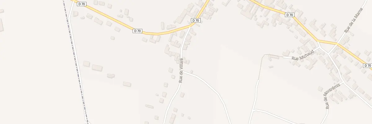 Plan du 9 Rue de Villaré à Citry