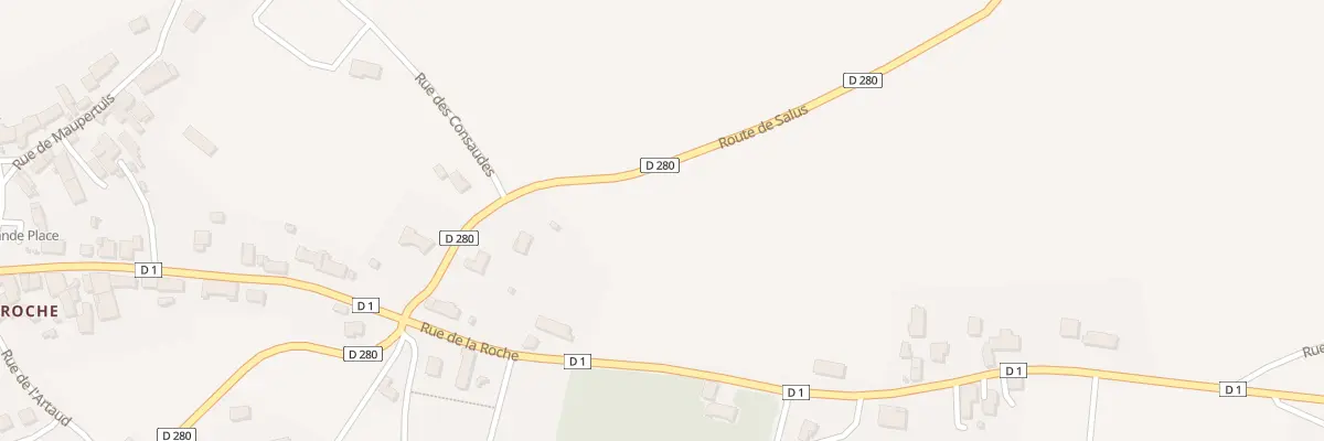 Plan du 55 Rue de la Roche à Bransat