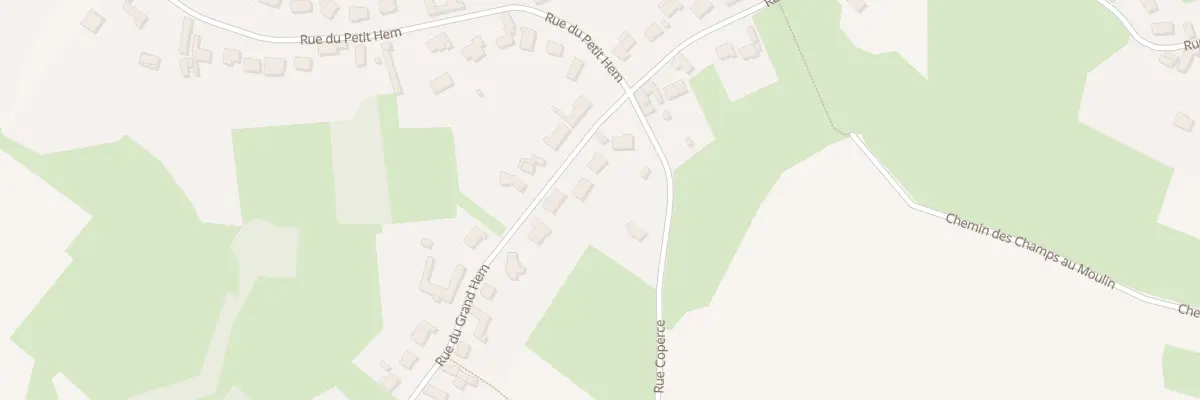 Plan du 313 Rue du Grand Hem à Bouvignies
