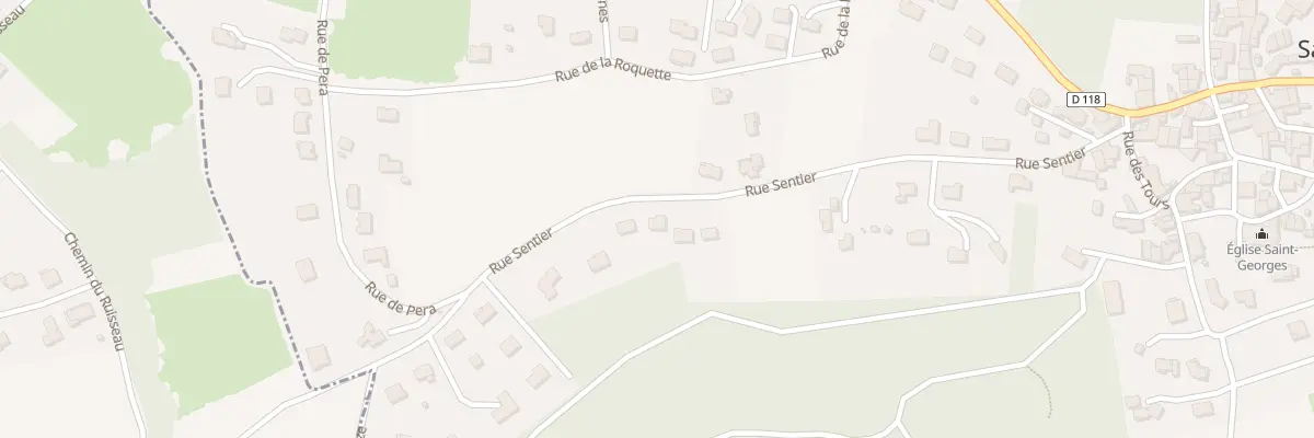 Plan du 35 Rue Sentier à Saint-Georges-sur-Allier
