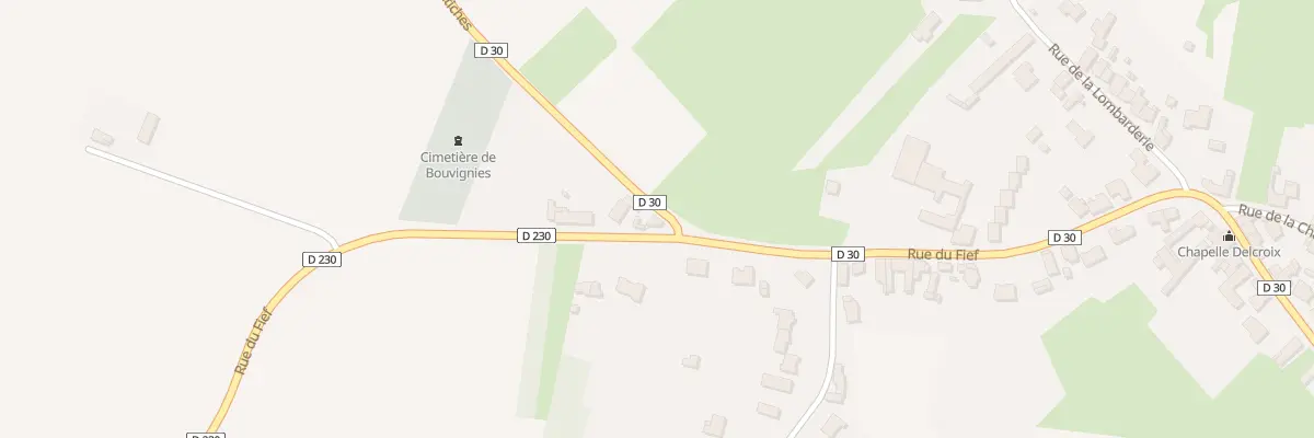 Plan du 370 Rue du Fief à Bouvignies