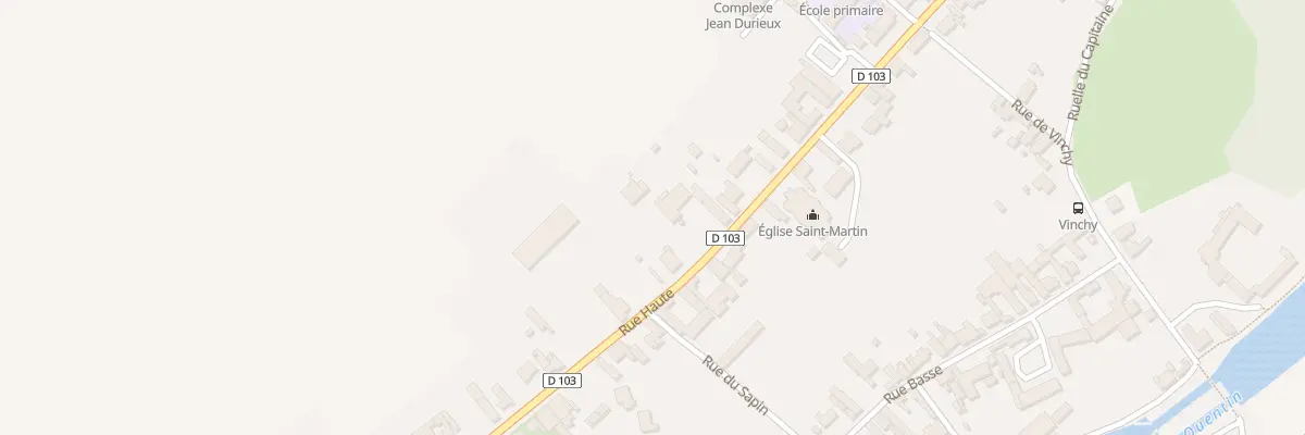 Plan du 713 Rue Haute aux Rues-des-Vignes