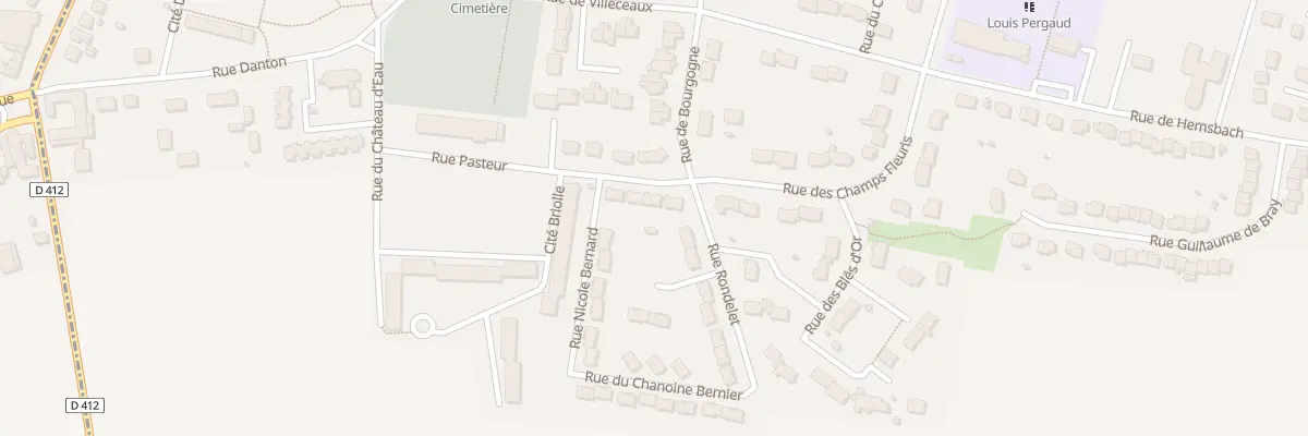 Plan du 38 Rue Marie Curie à Bray-sur-Seine