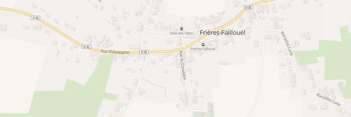 Plan du 39 Rue de Philadelphie à Frières-Faillouël