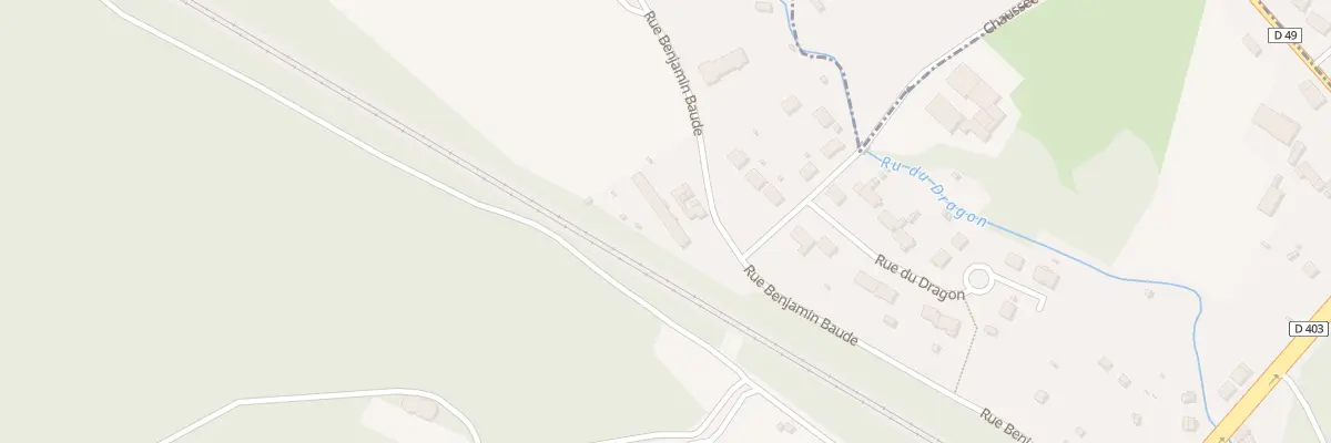 Plan du 1 Rue Benjamin Baude à Longueville