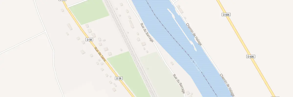 Plan du 20 Rue du Barrage à Villeperrot