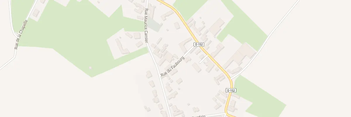 Plan du 1 Rle du Faubourg à Cuvillers