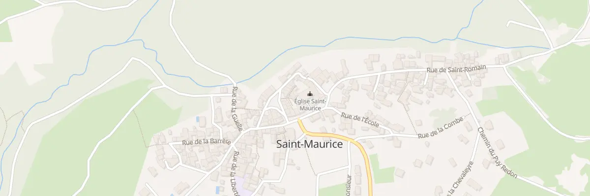 Plan du 5 Imp des Forts à Saint-Maurice