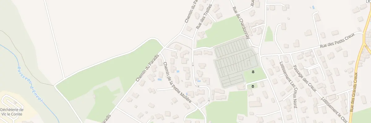Plan du 149 Rue des Treilles à Vic-le-Comte