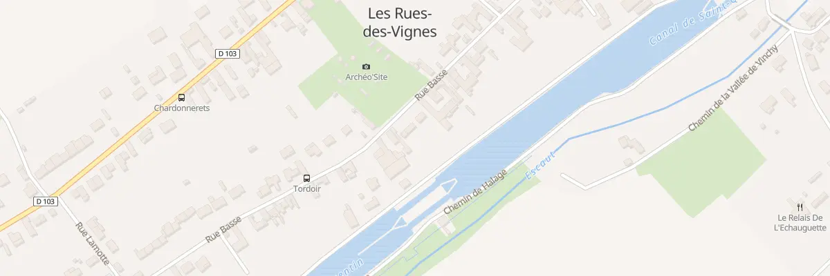 Plan du 402 Rue Basse aux Rues-des-Vignes
