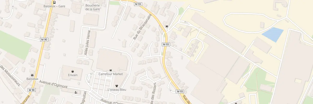 Plan du 402 Rue de la Mairie à Baisieux