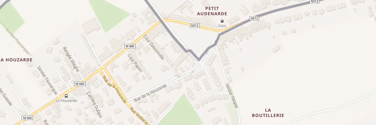 Plan du 17 Rue de la Houzarde à Wattrelos