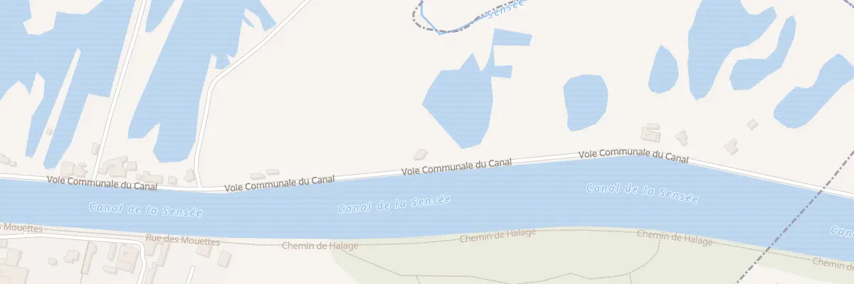 Plan du 21 Dig du Canal à Hem-Lenglet