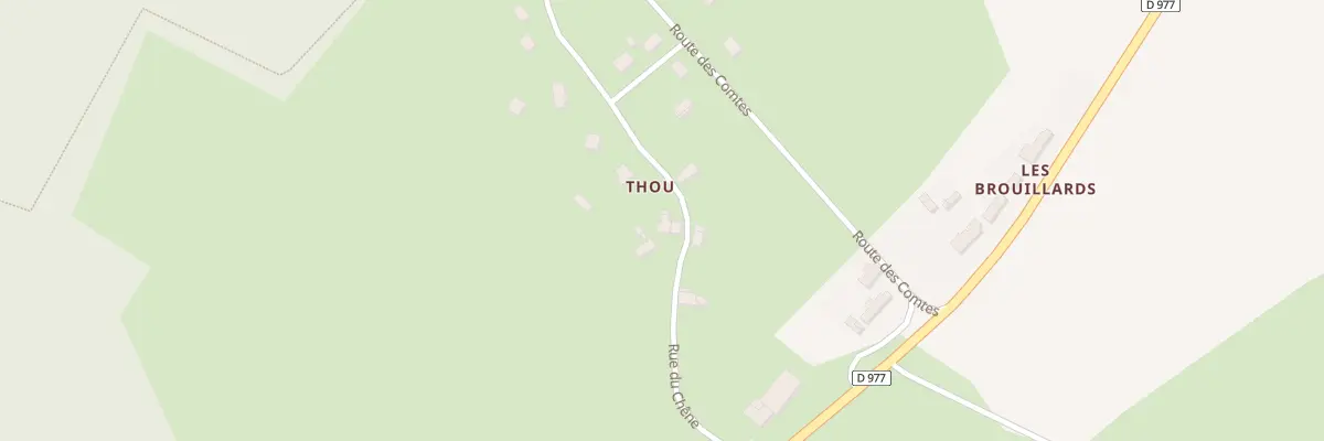 Plan du 104 Thou à Poiseux
