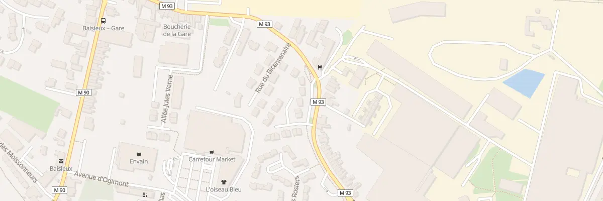 Plan du 384 Rue de la Mairie à Baisieux