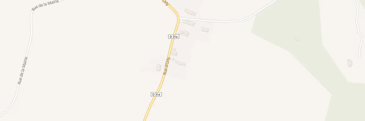 Plan du 35 Rue d’Orly à Bussières