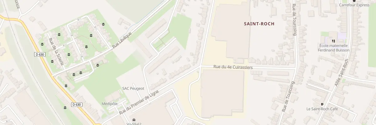 Plan du 47 Rue du Premier de Ligne à Cambrai