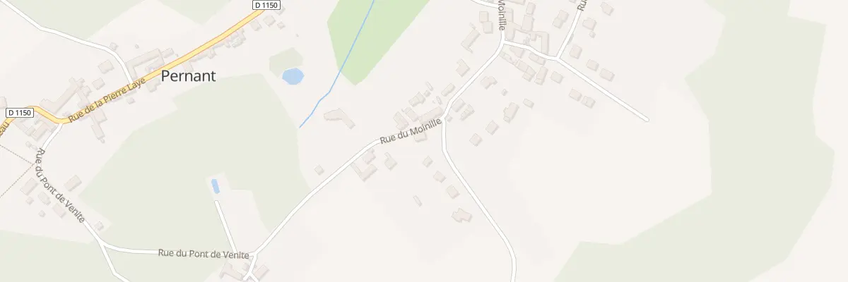 Plan du 23B Rue du Moinille à Pernant