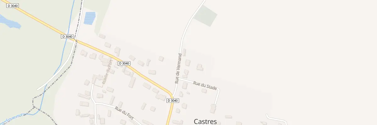 Plan du 84 Rue de Vermand à Castres