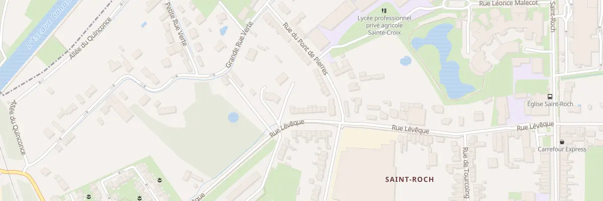 Plan du 45 Rue Lévêque à Cambrai