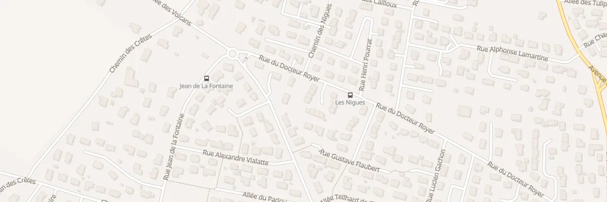 Plan du 8 Rue George Sand à Pont-du-Château