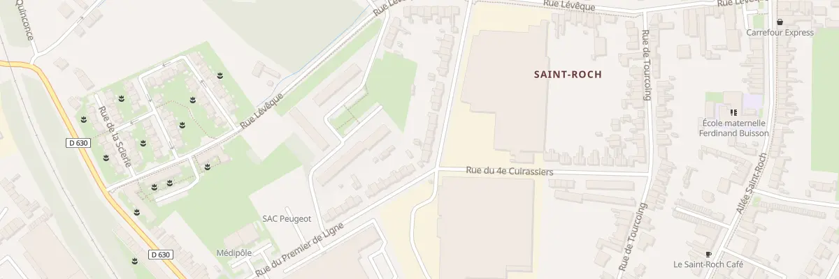 Plan du 53 Rue du Premier de Ligne à Cambrai