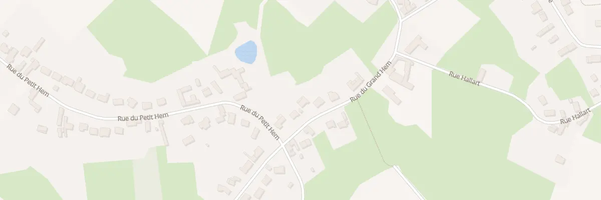 Plan du 162 Rue du Grand Hem à Bouvignies