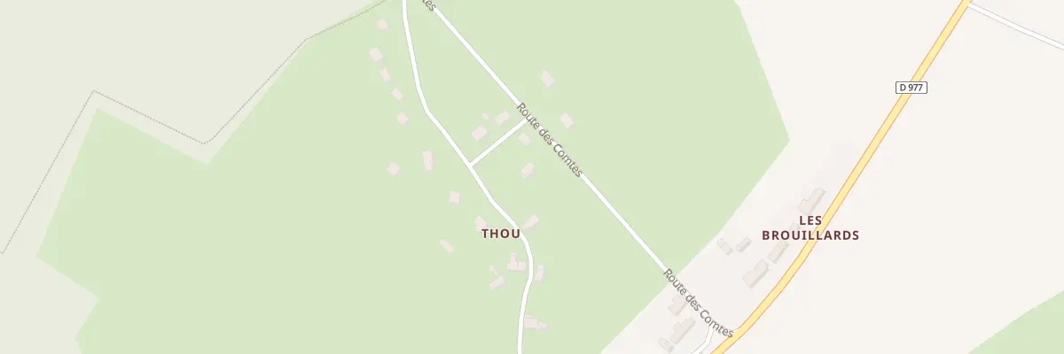 Plan du 5 Rte des Comtes à Poiseux