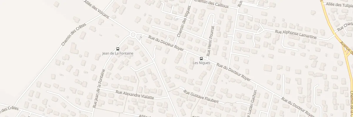 Plan du 6 Rue George Sand à Pont-du-Château