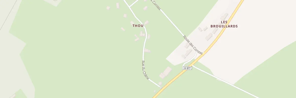 Plan du 5 Rue du Chêne à Poiseux
