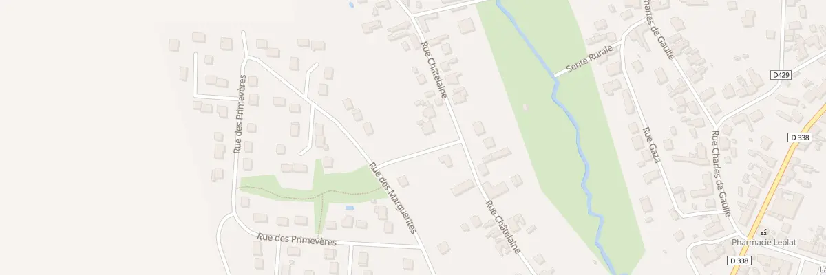 Plan du 11T Rue Châtelaine à Viry-Noureuil