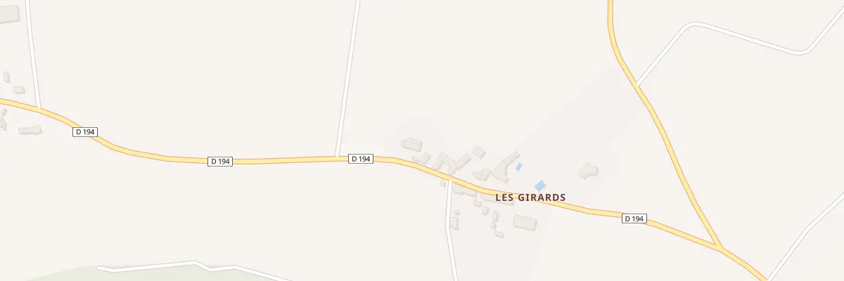 Plan du 141 Les Girards à Précy-sur-Vrin