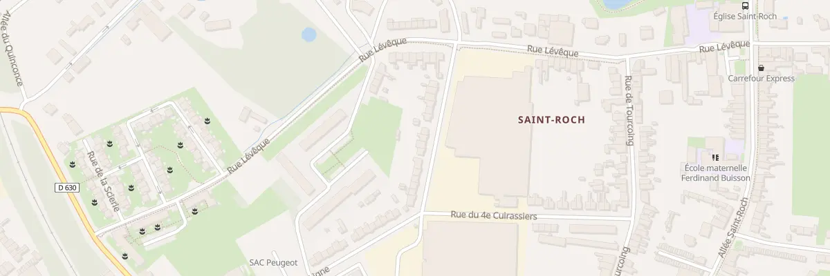Plan du 65 Rue du Premier de Ligne à Cambrai