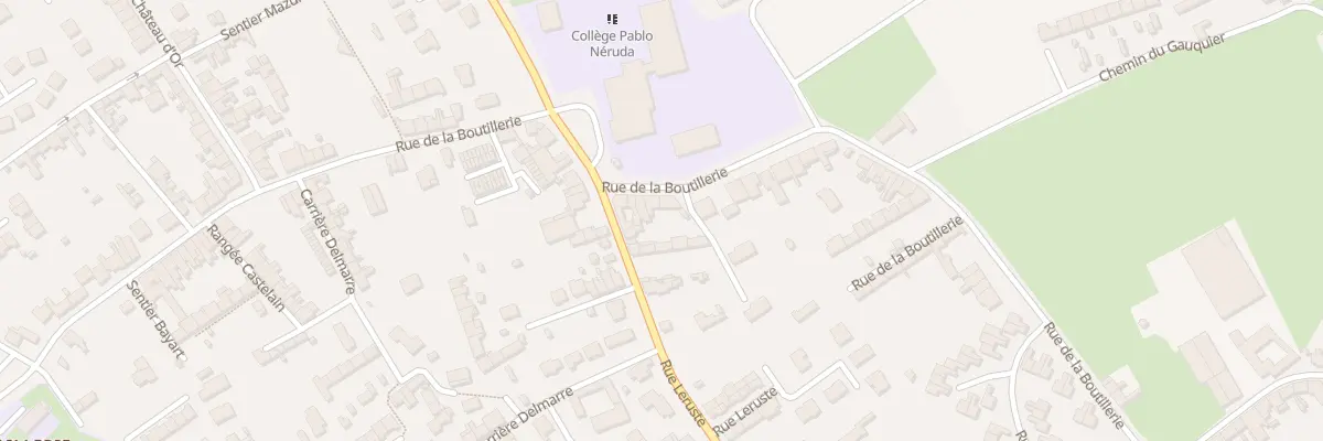 Plan du 70 Rue de la Boutillerie à Wattrelos