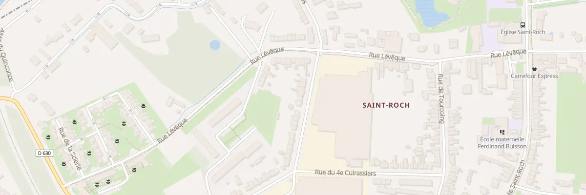 Plan du 71 Rue du Premier de Ligne à Cambrai