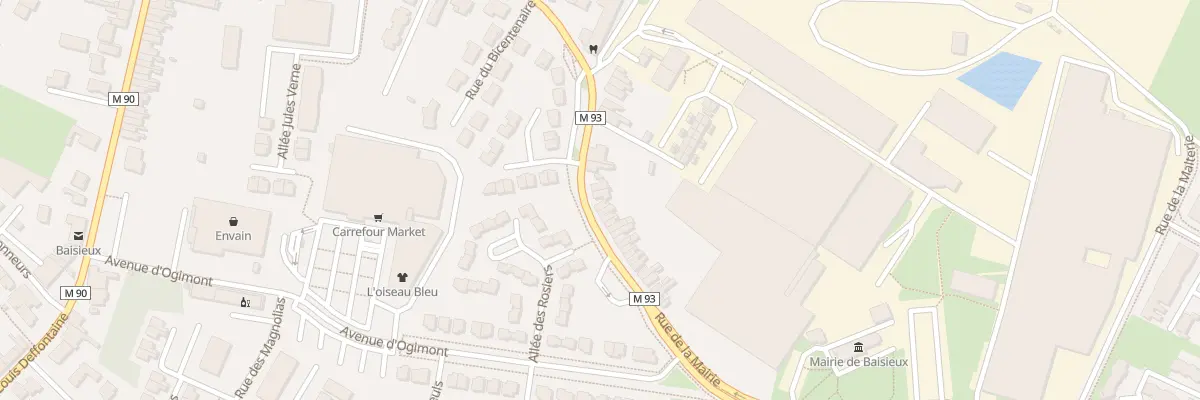 Plan du 441 Rue de la Mairie à Baisieux