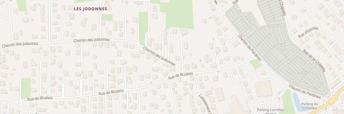 Plan du 4 Che des Jodonnes à Issoire
