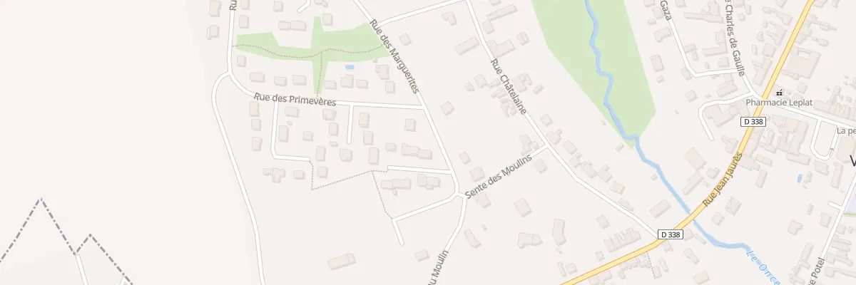 Plan du 1 Rue des Jonquilles à Viry-Noureuil