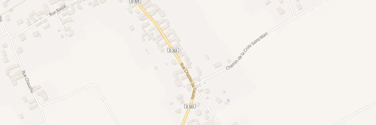 Plan du 73 Rue Charles de Gaulle à Michery