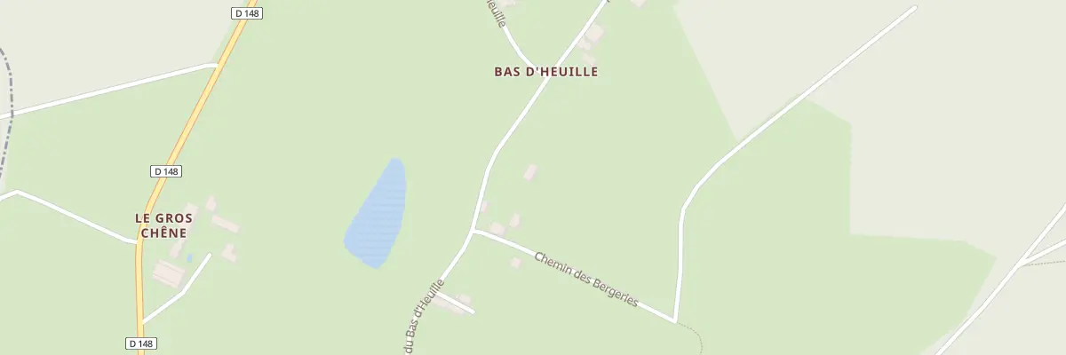Plan du 6 Rte du Bas d’Heuille à Saint-Martin-d’Heuille
