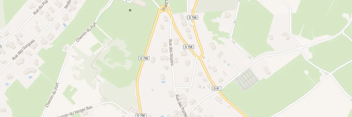 Plan du 6 Rue des Noyers à Saint-Maurice