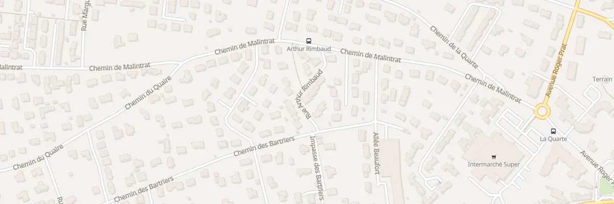 Plan du 6 Rue Arthur Rimbaud à Pont-du-Château