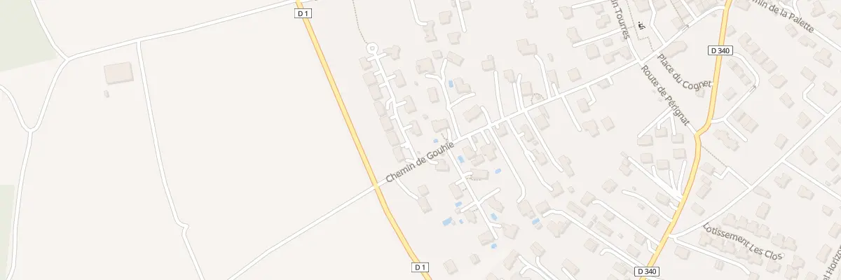 Plan du 274 Che de Gouhie à Mur-sur-Allier