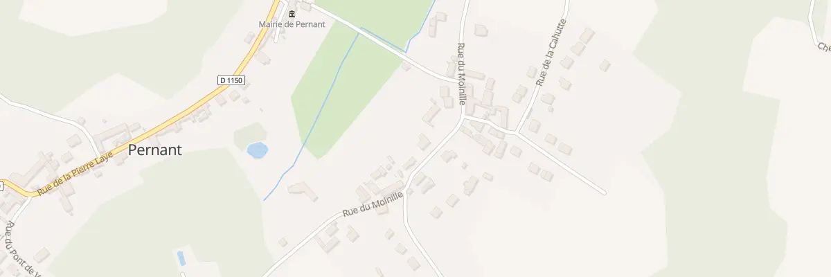 Plan du 16 Rue du Moinille à Pernant