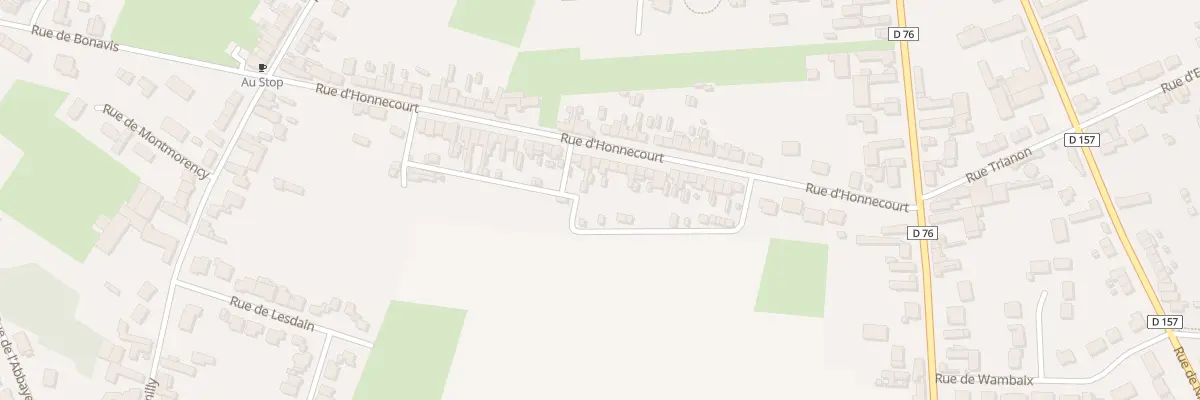Plan du 56 Rue d’Honnecourt à Cambrai
