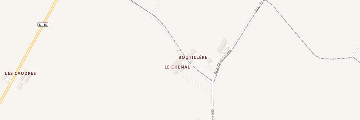 Plan du 17 Rue de Pouzat à Montord