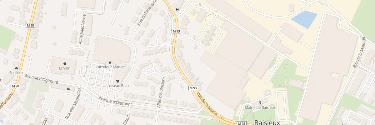 Plan du 467 Rue de la Mairie à Baisieux