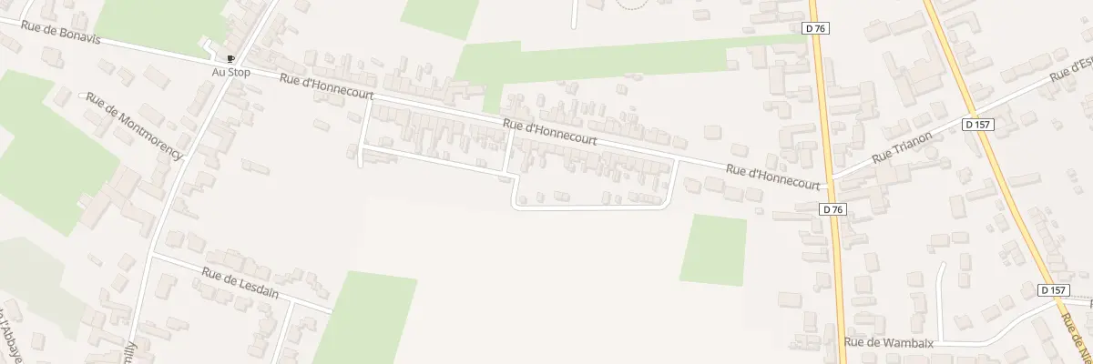 Plan du 58 Rue d’Honnecourt à Cambrai
