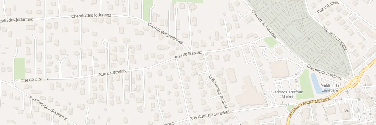 Plan du 21 Rue de Bizaleix à Issoire