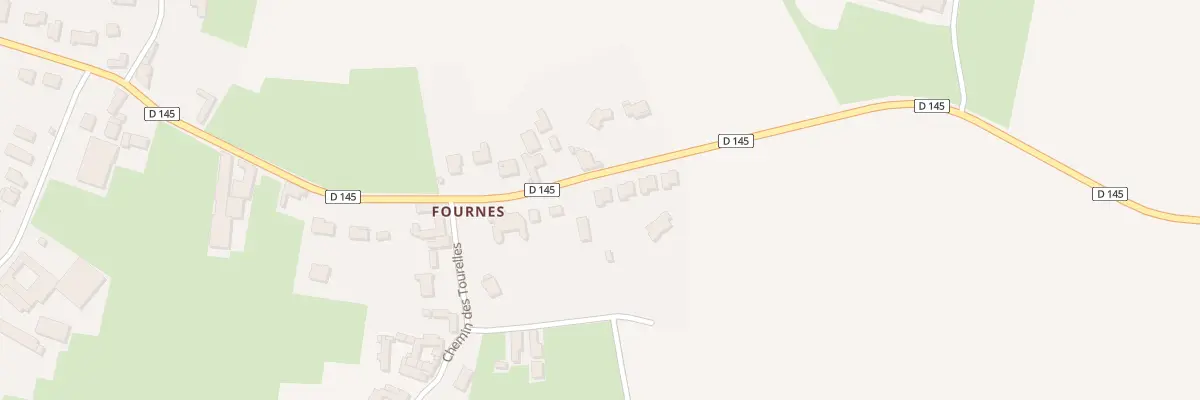 Plan du 1216 Rue de Fournes à Genech
